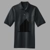 Heavyweight Cotton Pique Polo with Pocket Thumbnail