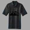 Heavyweight Cotton Pique Polo with Pocket Thumbnail
