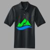 Heavyweight Cotton Pique Polo with Pocket Thumbnail