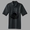 Heavyweight Cotton Pique Polo with Pocket Thumbnail