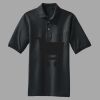 Heavyweight Cotton Pique Polo with Pocket Thumbnail