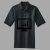 Heavyweight Cotton Pique Polo with Pocket Thumbnail