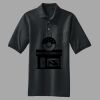 Heavyweight Cotton Pique Polo with Pocket Thumbnail