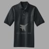 Heavyweight Cotton Pique Polo with Pocket Thumbnail