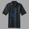 Heavyweight Cotton Pique Polo with Pocket Thumbnail