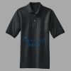 Heavyweight Cotton Pique Polo with Pocket Thumbnail