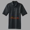 Heavyweight Cotton Pique Polo with Pocket Thumbnail