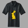 Heavyweight Cotton Pique Polo with Pocket Thumbnail