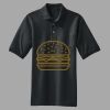 Heavyweight Cotton Pique Polo with Pocket Thumbnail
