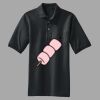 Heavyweight Cotton Pique Polo with Pocket Thumbnail