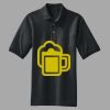 Heavyweight Cotton Pique Polo with Pocket Thumbnail