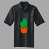 Heavyweight Cotton Pique Polo with Pocket Thumbnail