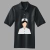 Heavyweight Cotton Pique Polo with Pocket Thumbnail
