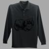 Long Sleeve Silk Touch Polo with Pocket Thumbnail