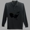 Long Sleeve Silk Touch Polo with Pocket Thumbnail