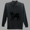 Long Sleeve Silk Touch Polo with Pocket Thumbnail