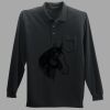 Long Sleeve Silk Touch Polo with Pocket Thumbnail