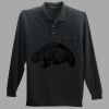 Long Sleeve Silk Touch Polo with Pocket Thumbnail