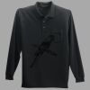 Long Sleeve Silk Touch Polo with Pocket Thumbnail