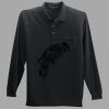 Long Sleeve Silk Touch Polo with Pocket Thumbnail