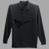 Long Sleeve Silk Touch Polo with Pocket Thumbnail