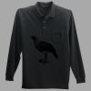 Long Sleeve Silk Touch Polo with Pocket Thumbnail
