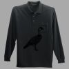 Long Sleeve Silk Touch Polo with Pocket Thumbnail