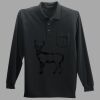 Long Sleeve Silk Touch Polo with Pocket Thumbnail