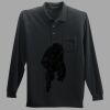 Long Sleeve Silk Touch Polo with Pocket Thumbnail