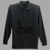 Long Sleeve Silk Touch Polo with Pocket Thumbnail