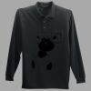 Long Sleeve Silk Touch Polo with Pocket Thumbnail