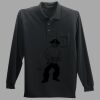 Long Sleeve Silk Touch Polo with Pocket Thumbnail