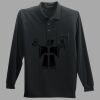 Long Sleeve Silk Touch Polo with Pocket Thumbnail
