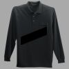 Long Sleeve Silk Touch Polo with Pocket Thumbnail