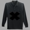 Long Sleeve Silk Touch Polo with Pocket Thumbnail