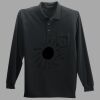 Long Sleeve Silk Touch Polo with Pocket Thumbnail