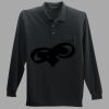 Long Sleeve Silk Touch Polo with Pocket Thumbnail