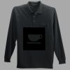 Long Sleeve Silk Touch Polo with Pocket Thumbnail