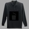 Long Sleeve Silk Touch Polo with Pocket Thumbnail