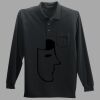 Long Sleeve Silk Touch Polo with Pocket Thumbnail