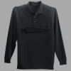 Long Sleeve Silk Touch Polo with Pocket Thumbnail