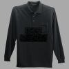 Long Sleeve Silk Touch Polo with Pocket Thumbnail