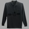 Long Sleeve Silk Touch Polo with Pocket Thumbnail