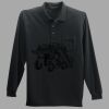 Long Sleeve Silk Touch Polo with Pocket Thumbnail