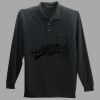 Long Sleeve Silk Touch Polo with Pocket Thumbnail