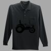 Long Sleeve Silk Touch Polo with Pocket Thumbnail