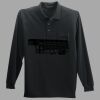 Long Sleeve Silk Touch Polo with Pocket Thumbnail
