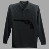 Long Sleeve Silk Touch Polo with Pocket Thumbnail