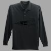 Long Sleeve Silk Touch Polo with Pocket Thumbnail