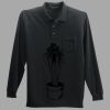 Long Sleeve Silk Touch Polo with Pocket Thumbnail